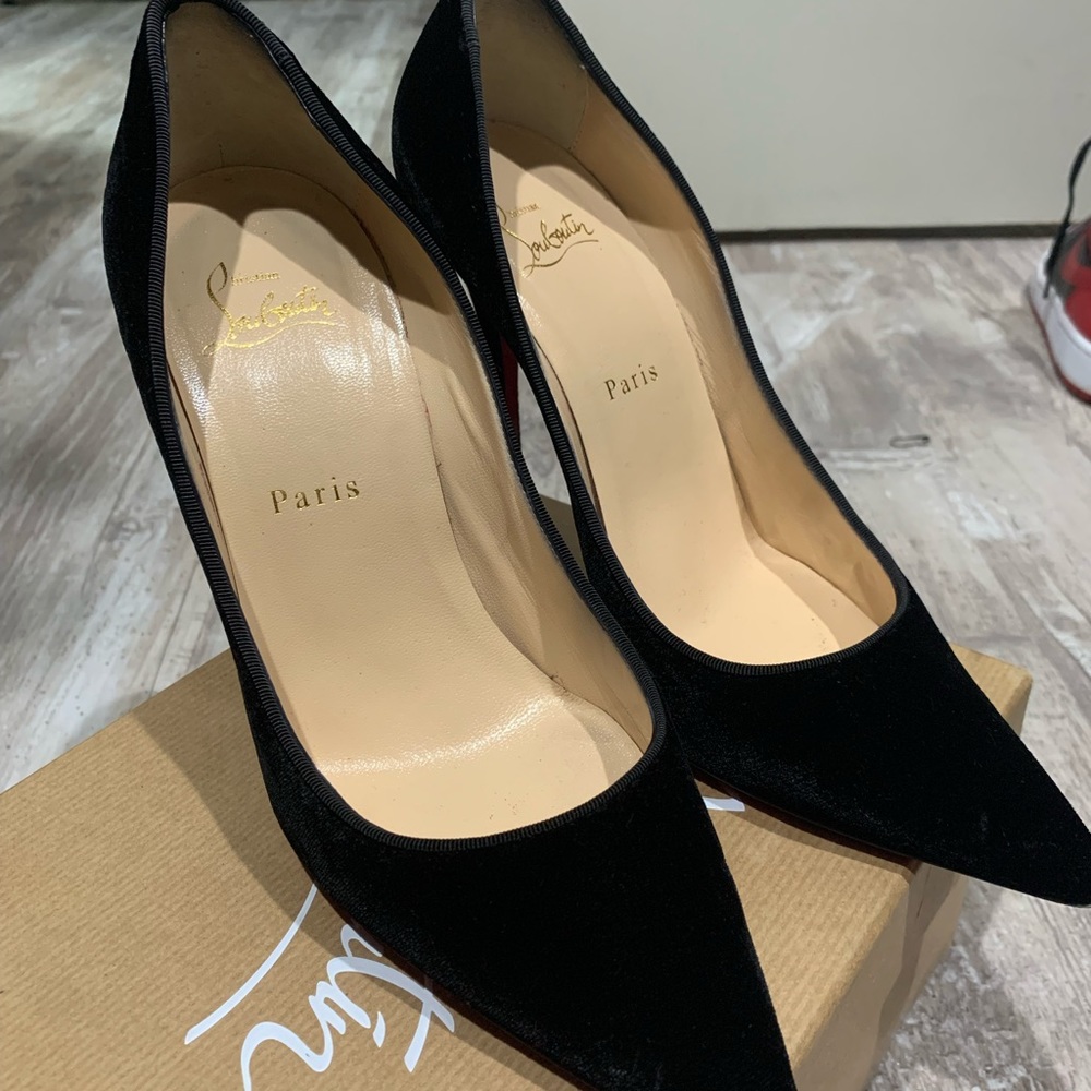 Christian Louboutin velvet